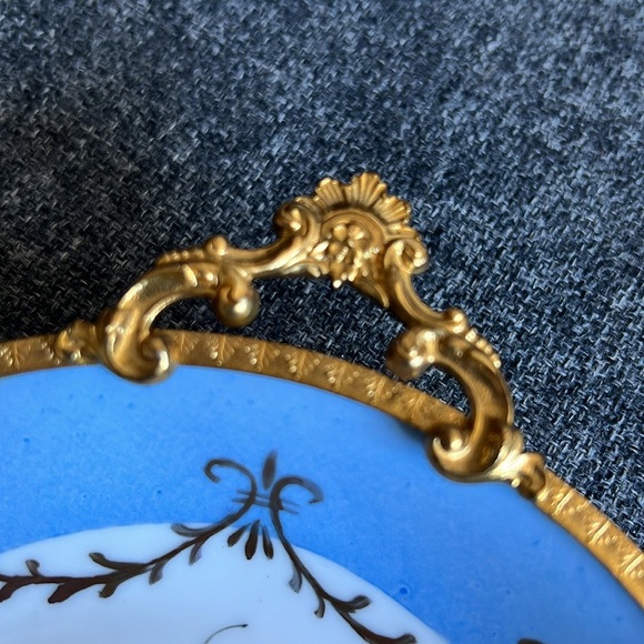 Limoges small plate hand painted - Picture 3 of 4